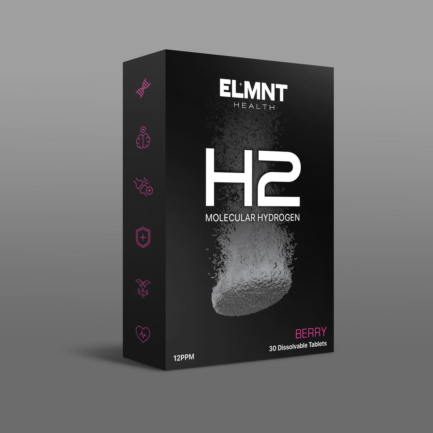 H2 Molecular Hydrogen Water Tablets - Berry (30 Pack tablets)